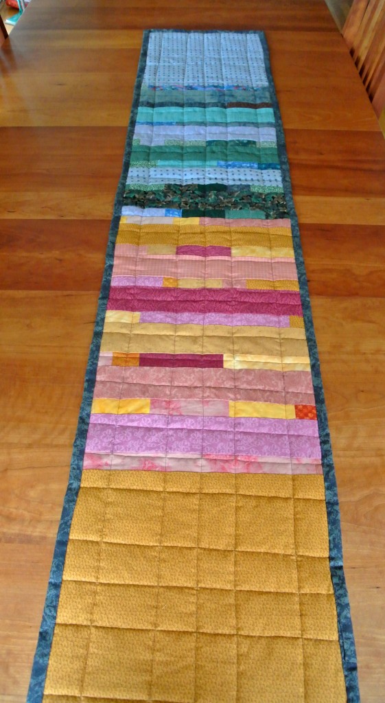 September Table Runner - Back