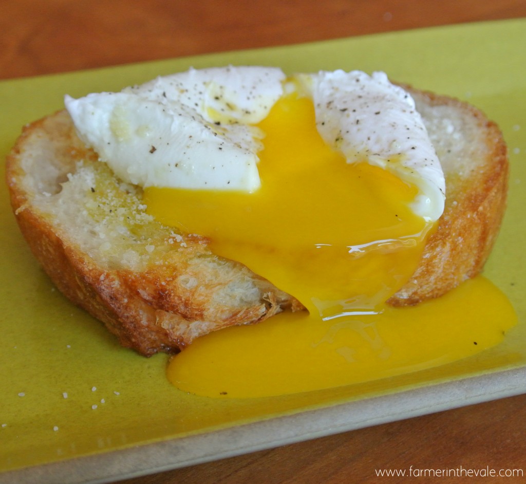 countdown to christmas - egg and truffle toast