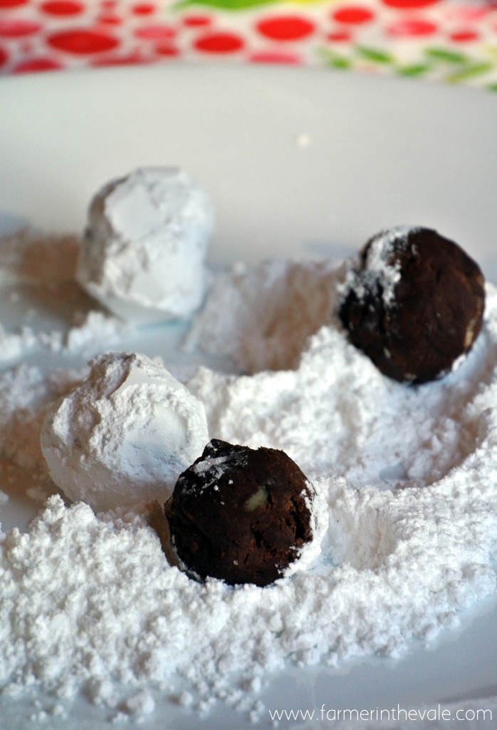 Scotch Chocolate Krinkles - Getting Ready to Bake