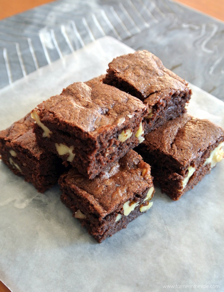 Classic Brownies with Walnuts