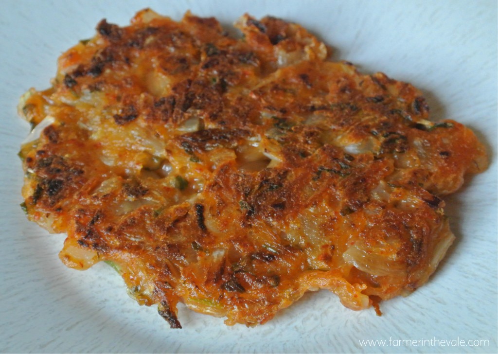 Easy Kimchi Pancakes