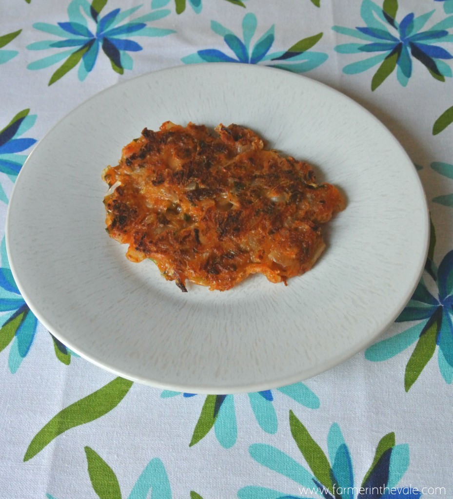 Kimchi pancakes