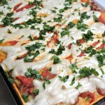 Vegan enchiladas.