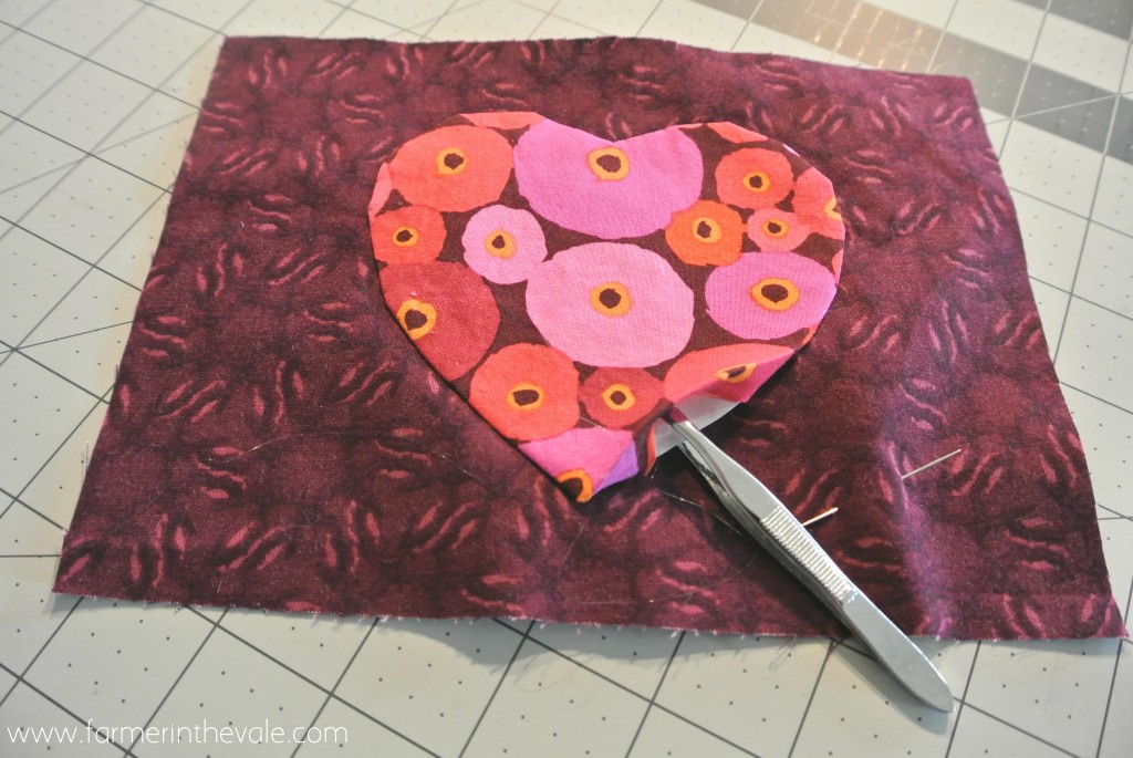 How to Applique - Remove the Paper