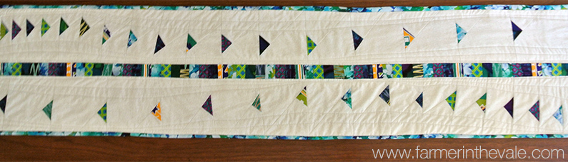 May Table Runner - Wandering Geese